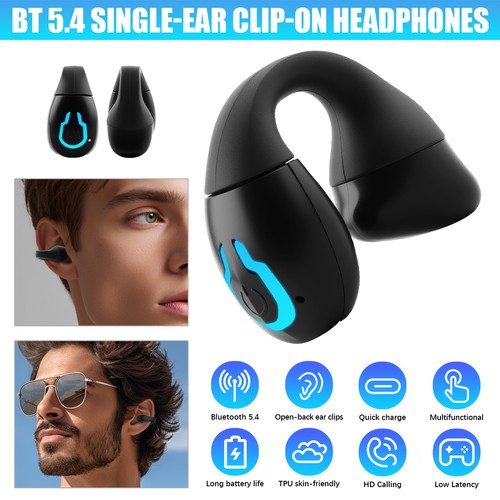 Earphone clip wireless - earphone,