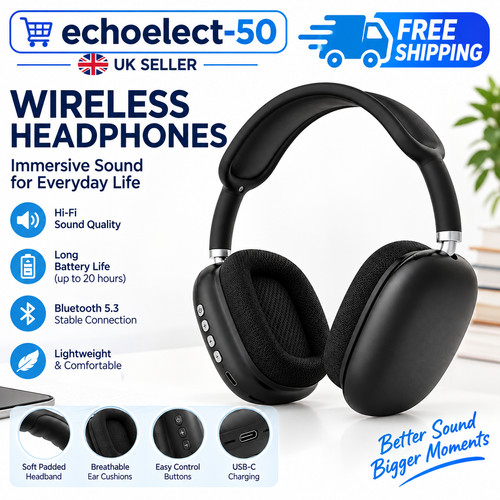 Wireless bluetooth headphones - bluetooth,