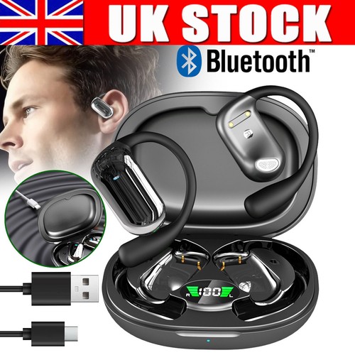 Bluetooth earphones open - earphones,
